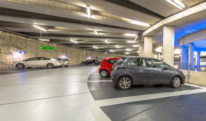 Circular Underground parking